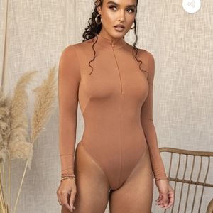 NWT Zip Me Up Bodysuit